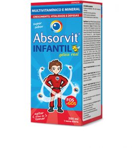 Bula Absorvit Infantil Geleia Real
