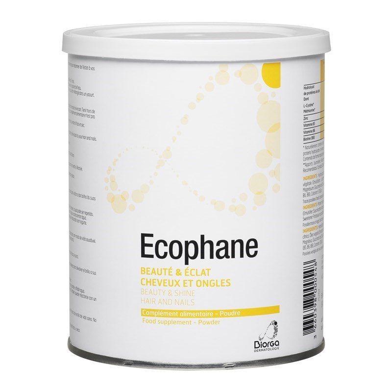 ecophane em pó cabelos e unhas fortificante