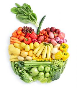 A cor dos alimentos e suas propriedades