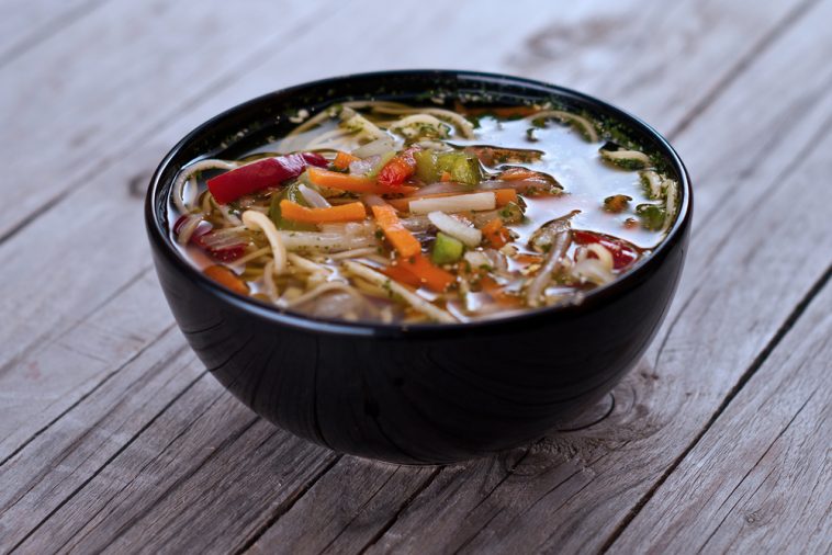 Receita de sopa de legumes chineses indicada para diabéticos
