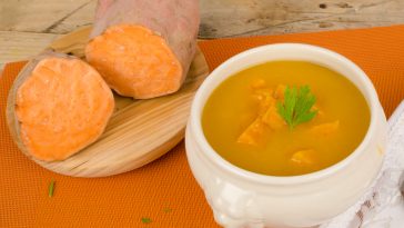 Receita de creme de batata-doce indicada para diabéticos