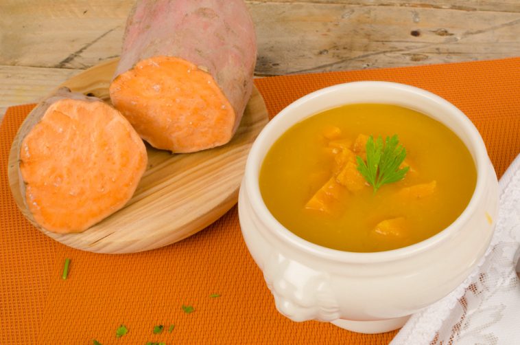 Receita de creme de batata-doce indicada para diabéticos