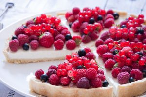 Receita de Cheesecake light com frutos vermelhos