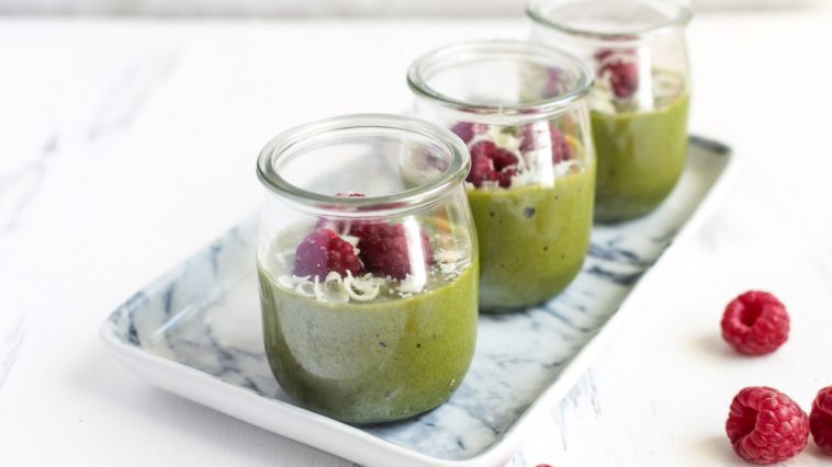 Receita proteica de Pudim de abacate